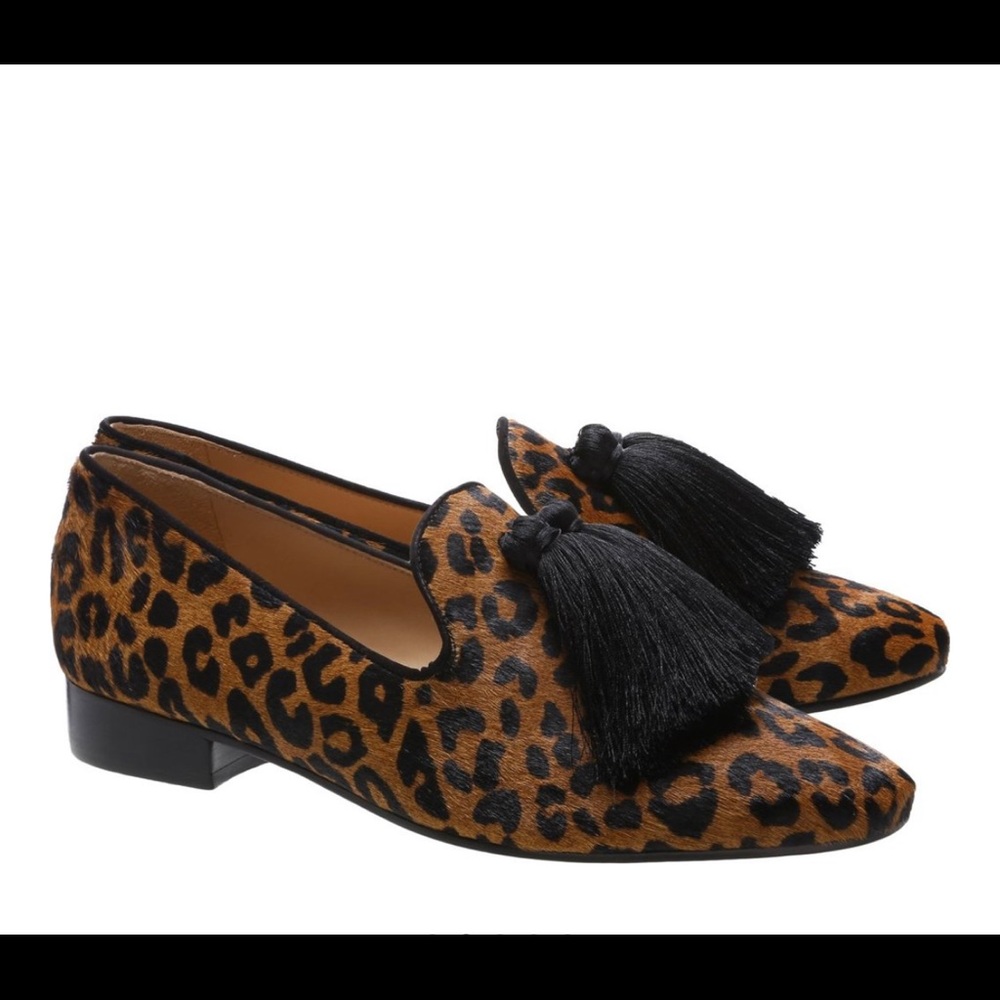 Schutz Jeannine 2 Leopard Print Flats